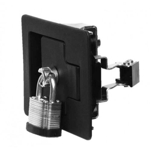 Weatherproof Padlockable Paddle Hook Latch
